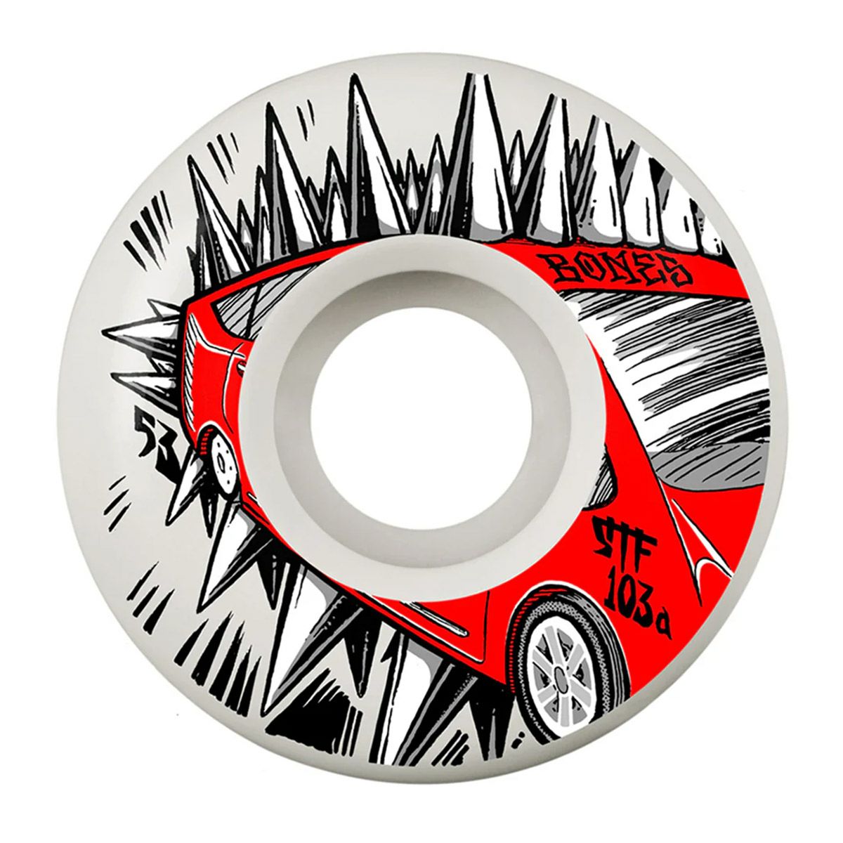 ボーンズBONESスケボースケートボードウィールSTFJUDAS53MM103A33222147