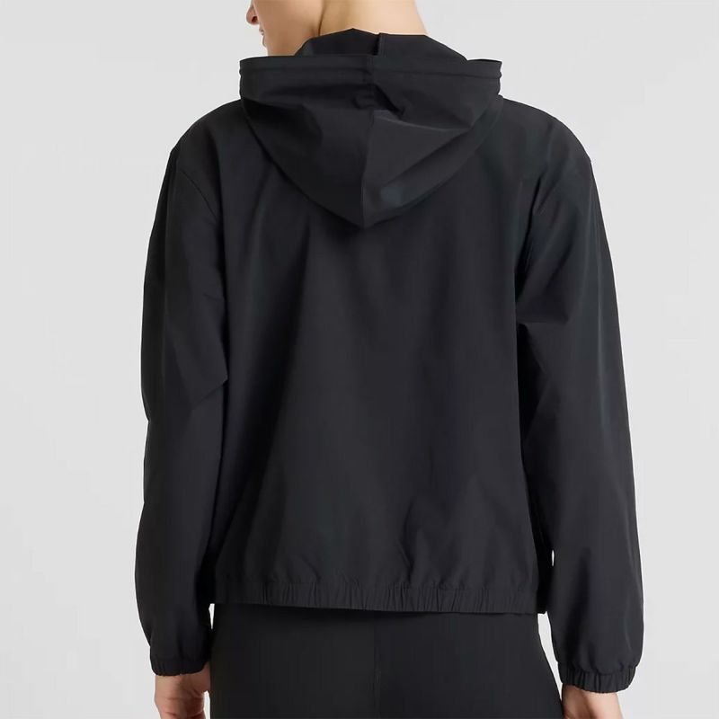 ニューバランスNewBalanceジムフィットネスヨガウェアスウェットパーカーストレッチウーブンジャケットStretchWovenJacketAWJ51503-BKレディース女性25SP春夏