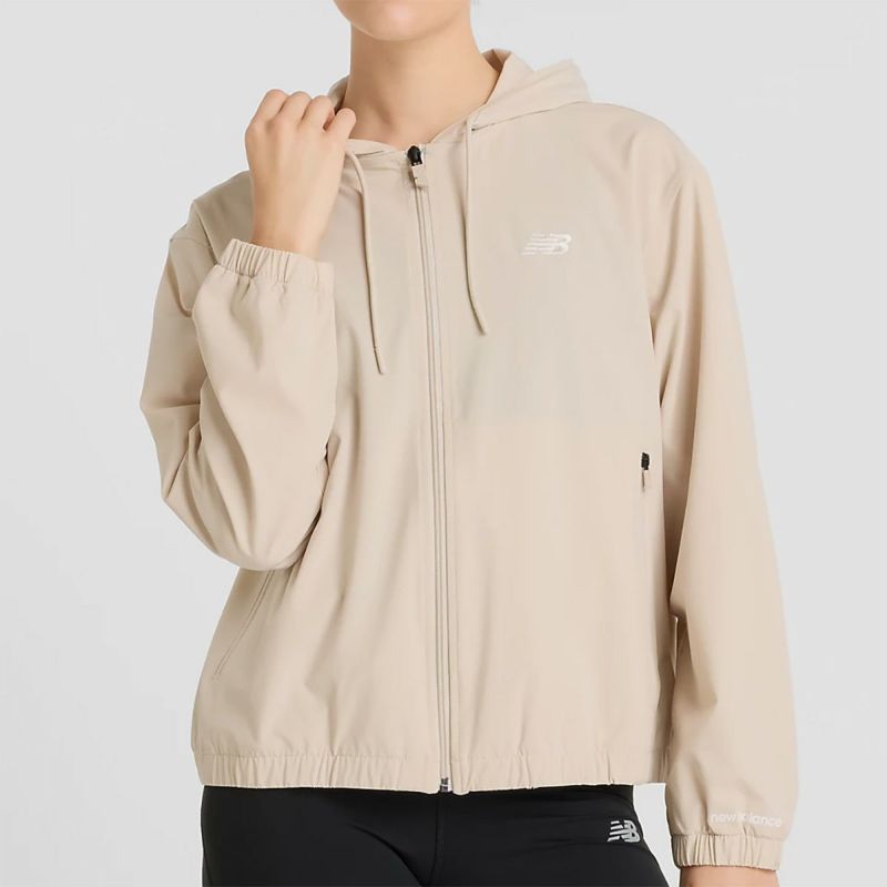 ニューバランスNewBalanceジムフィットネスヨガウェアスウェットパーカーストレッチウーブンジャケットStretchWovenJacketAWJ51503-TWFレディース女性25SP春夏