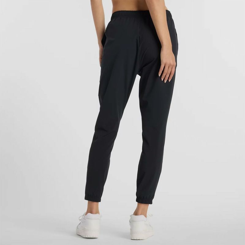 ニューバランスNewBalanceジムフィットネスヨガウェアボトムスロングパンツ長ズボンストレッチウーブンジョガーStretchWovenJoggerAWP51108-BKレディース女性25SP春夏