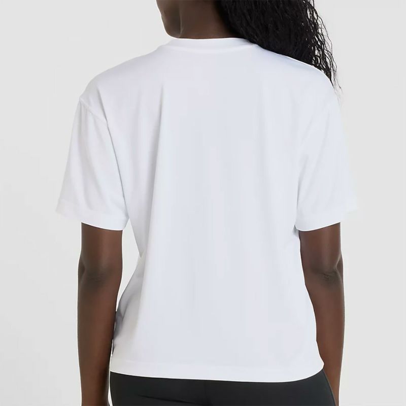 ニューバランスNewBalanceジムフィットネスヨガウェア半袖TシャツリラックスグラフィックショートスリーブTシャツRelaxedGraphicT-ShirtAWT51135-SSTレディース女性25SP春夏