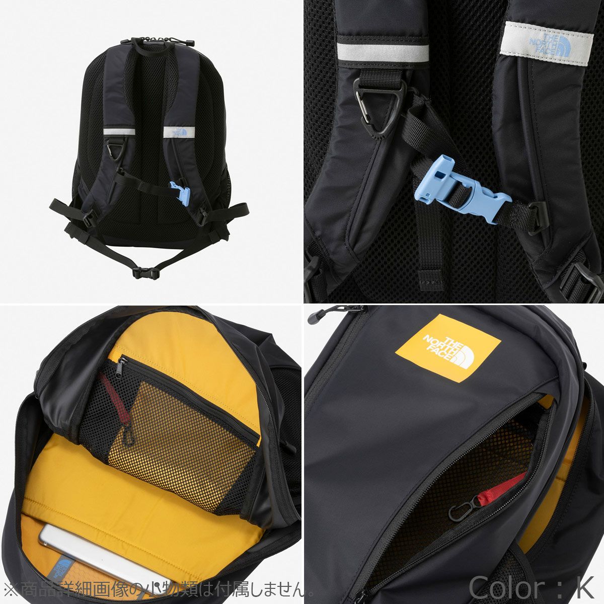 ザ・ノース・フェイスTHENORTHFACEアウトドアカジュアル鞄バッグリュックサックバックパックデイパックキッズラウンディKROUNDYNMJ72358-MIジュニアキッズ子ども男の子女の子25SS春夏