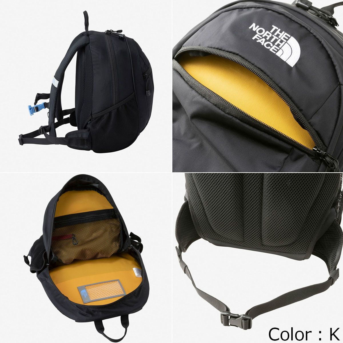 ザ・ノース・フェイスTHENORTHFACEアウトドアカジュアル鞄バッグリュックサックバックパックデイパックキッズスモールデイKSMALLDAYNMJ72360-CKジュニアキッズ子ども男の子女の子25SS春夏