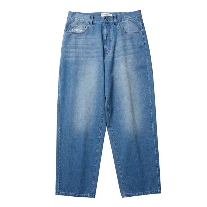 エビセンEVISENスケボースケートボードウェアボトムスロングパンツ長ズボンニュースタンダードデニムNEWSTANDARDDENIM2424FW-B02メンズ男性24FA秋冬