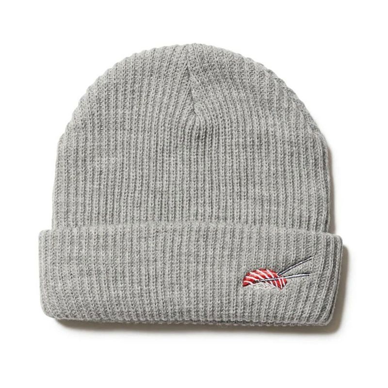 エビセンEVISENスケボースケートボード帽子ニット帽ビーニースシビーニーSUSHIBEANIE24FW-H10メンズレディースユニセックス24FA秋冬