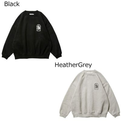 エビセンEVISENスケボースケートボードウェアスウェットトレーナーエンブレムクルースウェットEMBLEMCREWSWEAT24FW-SW06メンズ男性24FA秋冬