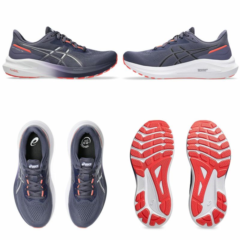 アシックスasicsランニングランシューシューズ靴GT-100013WIDE1012B662-500レディース女性25SP春夏