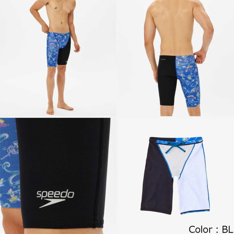 スピードSPEEDOスイムトレーニング競泳水着サンオンザシーターンズジャマーSunOnTheSeaTurnSJammerST62505-NBメンズ男性25S1春夏