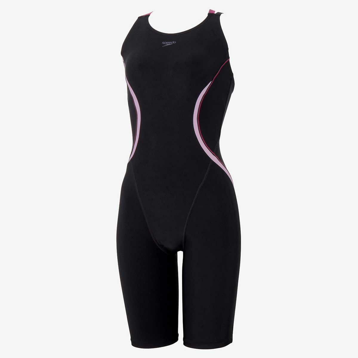 スピードSPEEDOスイムフィットネス水着オーバルカーヴィールースンニースキンOvalCurvyLoosenKneeskinSFW12510-KWレディース女性25S1春夏