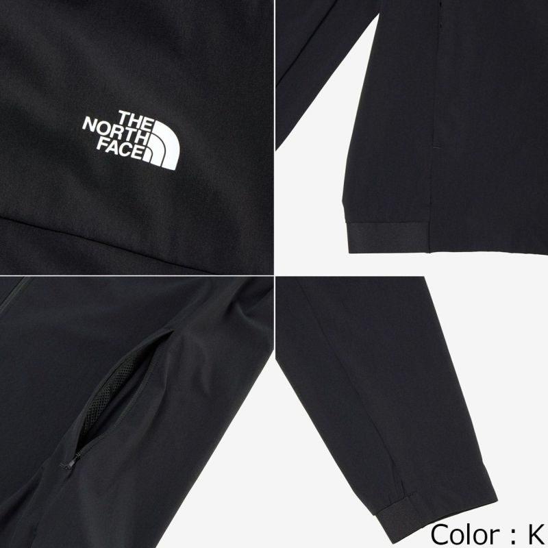 ザ・ノース・フェイスTHENORTHFACEランニングトレーニングウェアアウタージャケットフレキシブルジャケットFLEXIBLEJACKETNP22584-CRメンズ男性25SS春夏