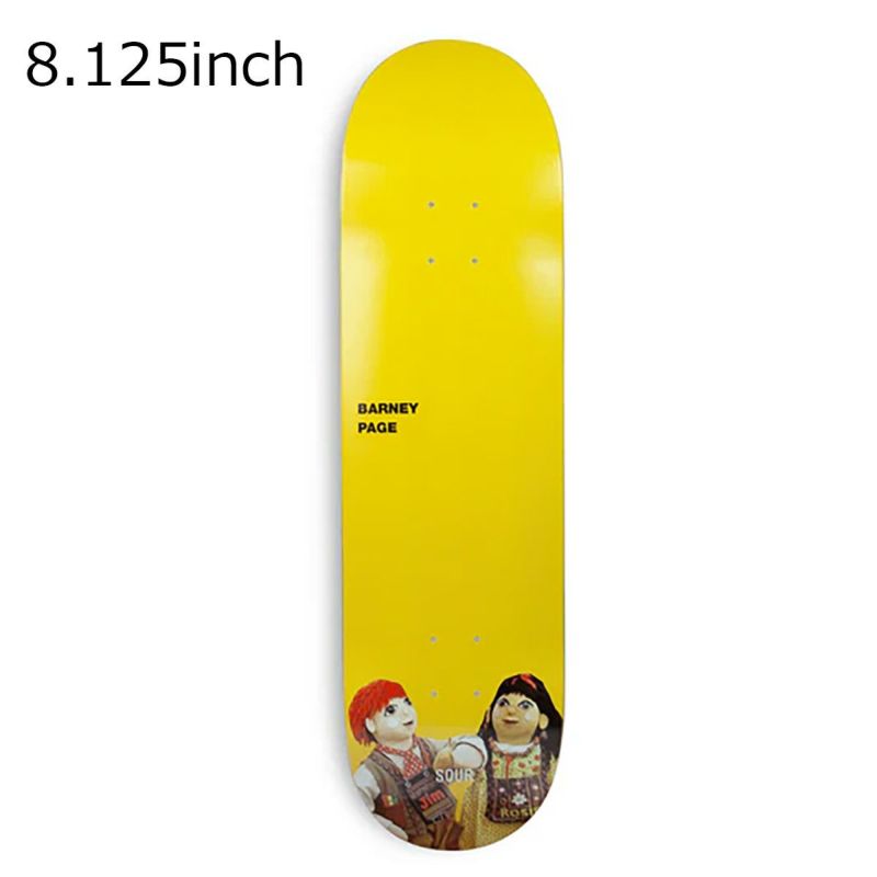 サワーSOURスケボースケートボードデッキ板BarneyRosie&Jim8.1251005395