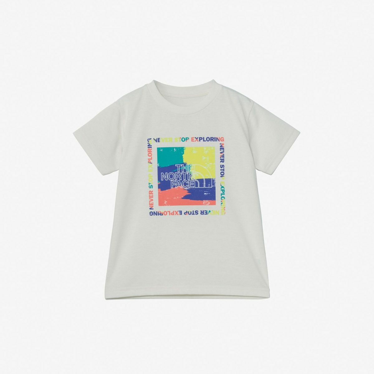 ザ・ノース・フェイスTHENORTHFACEアウトドアカジュアルウェア半袖TシャツトドラーショートスリーブゲットモテッドグラフィックティーTS/SGETMOTEDGRAPHICTEENTT32575-WDジュニアキッズ子ども男の子女の子25SS春夏