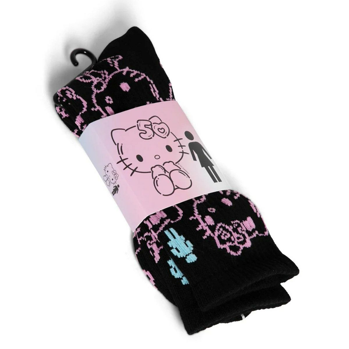 ガールGIRLスケボースケートボードソックス靴下ハローキティALLAOVERSOCKSGWA65メンズレディースユニセックス25SP春夏