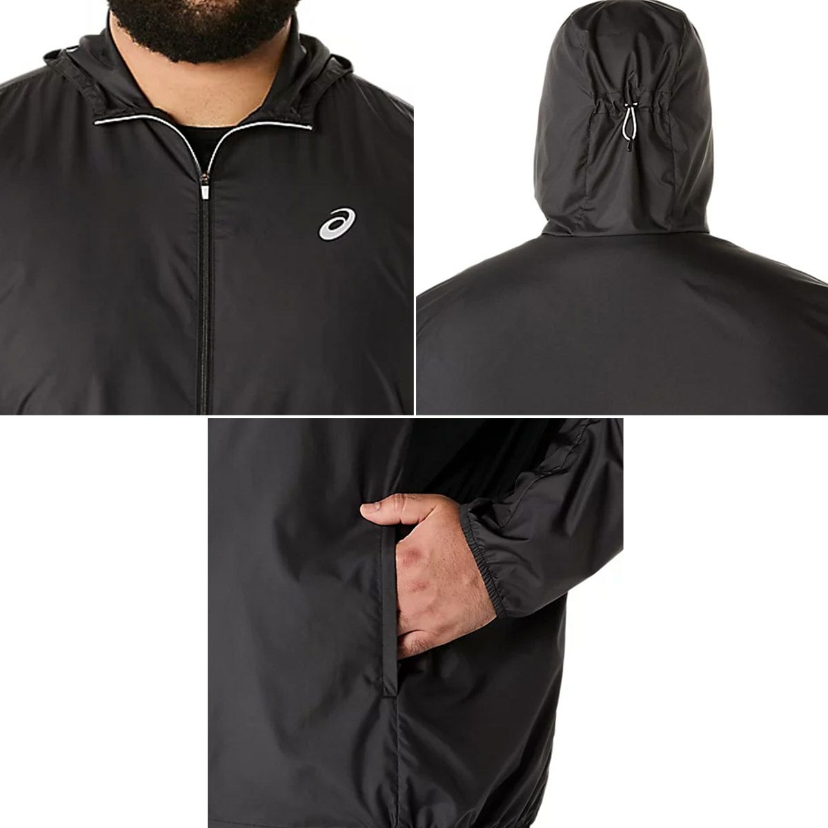 アシックスASICSランニングウェアアウタージャケットSILVERJACKET2011D294メンズ男性25SP春夏