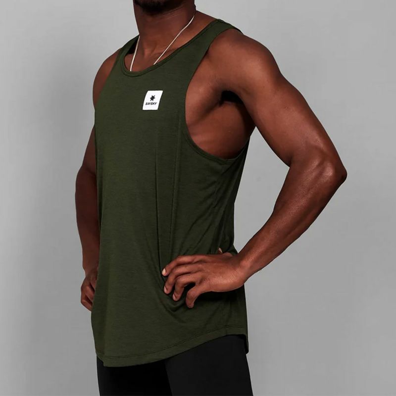 セイスカイ SAYSKY ランニング ウェア ノースリーブ タンクトップ クリーン コンバット シングレット Clean Combat Singlet XMRSI30 メンズ レディース ユニセックス 25SP 春夏