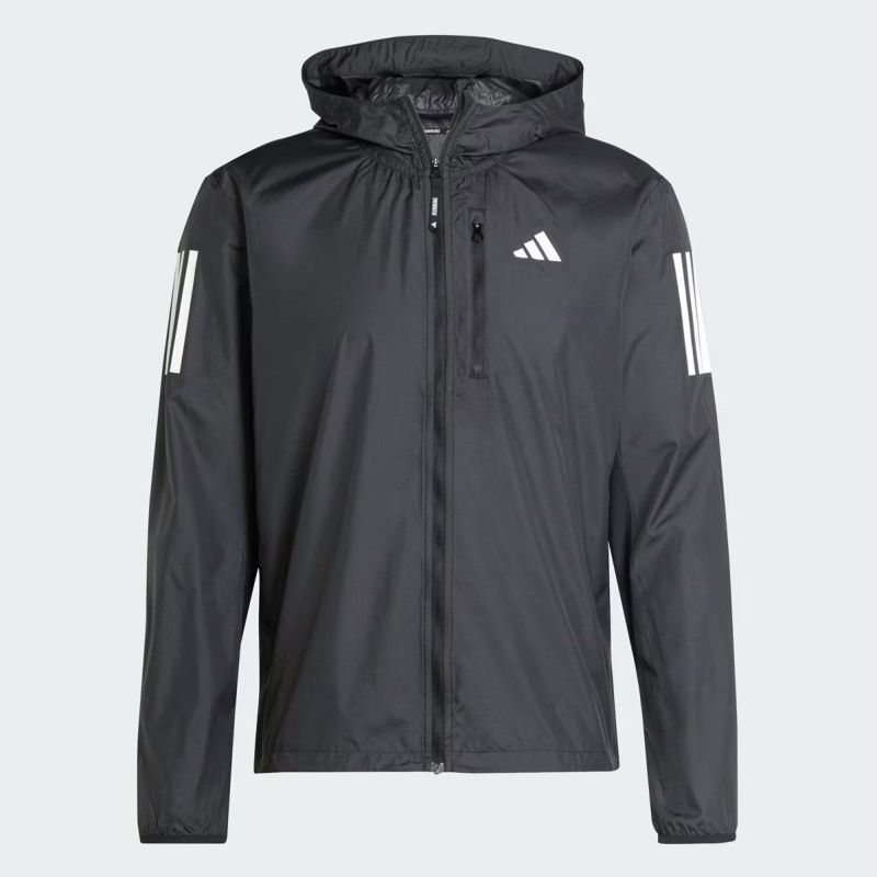アディダスadidasランニングウェアアウタージャケットオウンザランジャケットIKM73メンズ男性24FA秋冬