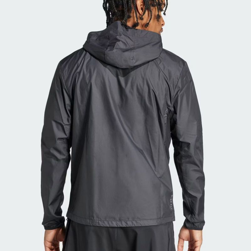 アディダスadidasランニングウェアアウタージャケットオウンザランジャケットIKM73メンズ男性24FA秋冬