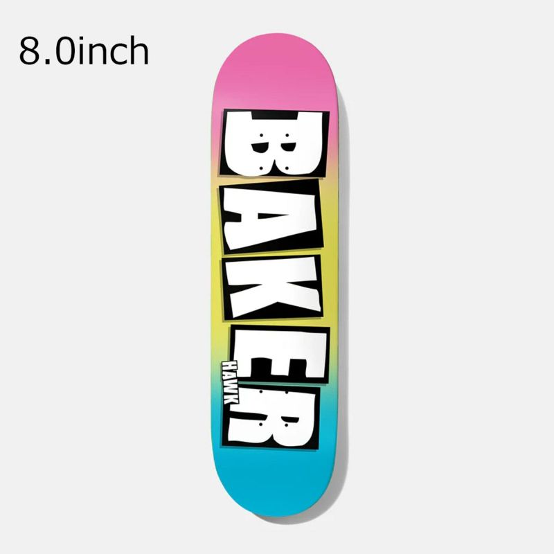 ベイカーBAKERスケボースケートボードデッキ板RHBrandNameSherbert8.003-01-2090
