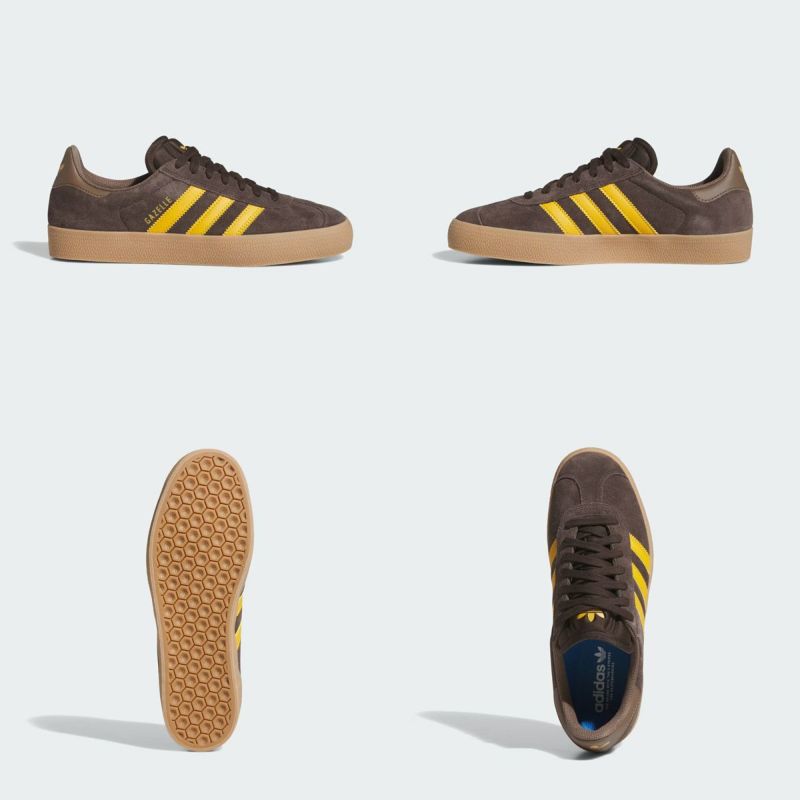 アディダススケートボーディングADIDASSKATEBOARDINGスケボースケートボードスケシュースニーカーシューズ靴ガゼルADVGAZELLEADVJP5857メンズ男性25SP春夏