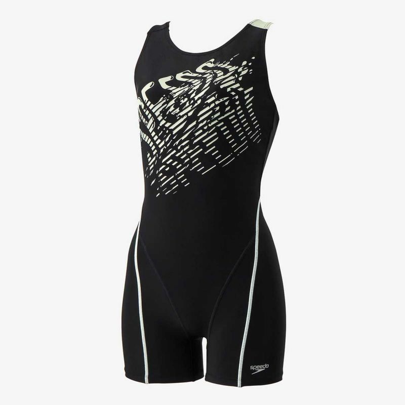 スピードSPEEDOスイムフィットネス水着スプラッシュルースンハーフニースキンSplashLoosenHalfKneeskinSFW12503-Kレディース女性25S1春夏