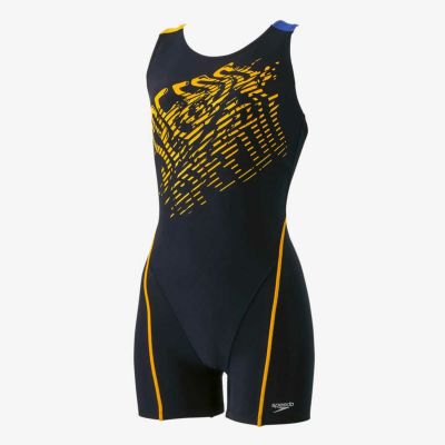 スピードSPEEDOスイムフィットネス水着スプラッシュルースンハーフニースキンSplashLoosenHalfKneeskinSFW12503-NBレディース女性25S1春夏