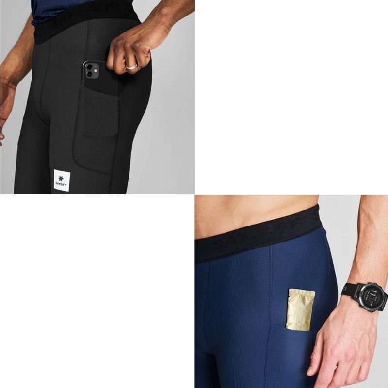 セイスカイSAYSKYランニングウェアボトムスショートハーフパンツ短パンシュートタイツCOMBAT+RIBSHORTTIGHTS8NMRST32メンズ男性25SP春夏