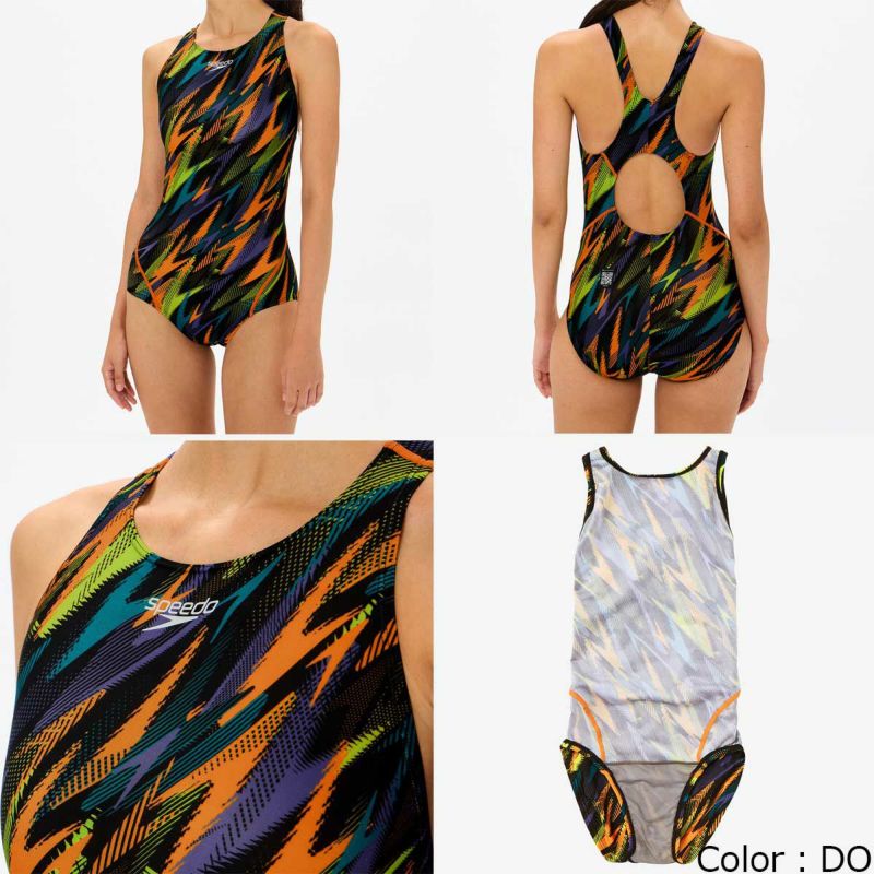 スピードSPEEDOスイム競泳水着フレックスシグマカイコンフォカットスーツFLEXΣχComfocutSuitSCW02502F-DOレディース女性25S1春夏
