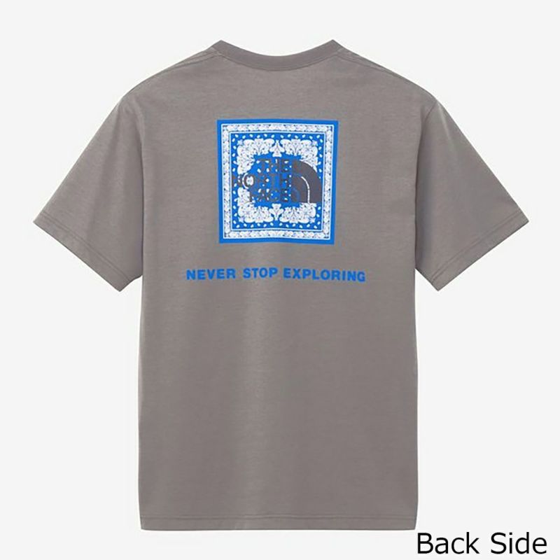 ザ・ノース・フェイスTHENORTHFACEアウトドアカジュアルウェア半袖TシャツショートスリーブバンダナスクエアロゴティーS/SBANDANASQUARELOGOTEENT32446-SPメンズ男性25SS春夏