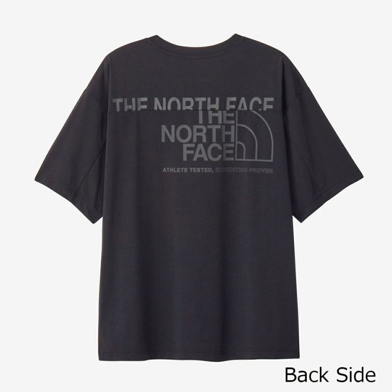 ザ・ノース・フェイスTHENORTHFACEランニングトレーニングウェア半袖TシャツショートスリーブイーエスロゴワイドティーS/SESLOGOWIDETEENT32585-Kメンズ男性25SS春夏