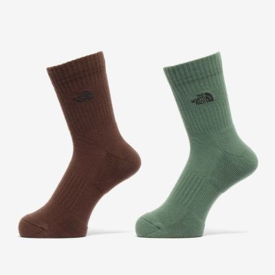 ザ・ノース・フェイスTHENORTHFACEアウトドアカジュアルソックス靴下ロゴ2PクルーLOGO2PCREWNN82310-DDメンズレディースユニセックス25SS春夏
