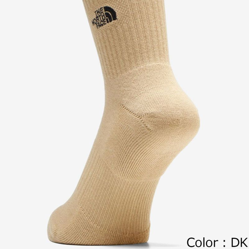 ザ・ノース・フェイスTHENORTHFACEアウトドアカジュアルソックス靴下ロゴ2PクルーLOGO2PCREWNN82310-DDメンズレディースユニセックス25SS春夏