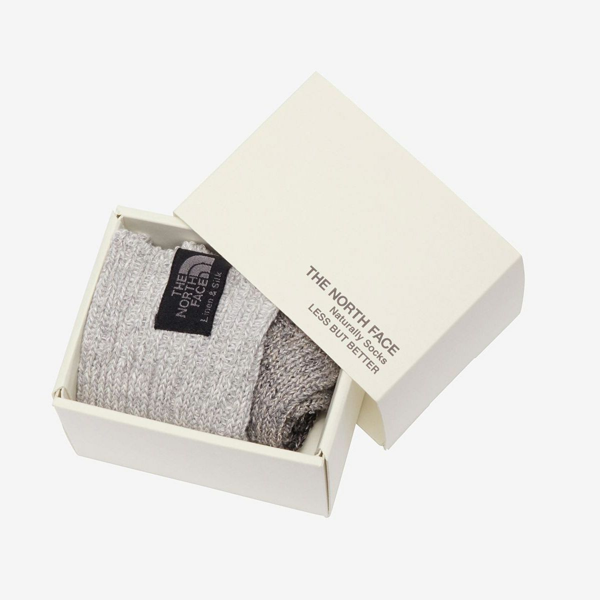 ザ・ノース・フェイスTHENORTHFACEアウトドアカジュアルソックス靴下ナチュラリーリネンシルククルーNATURALLYLINENSILKCREWNN82510-MMメンズレディースユニセックス25SS春夏