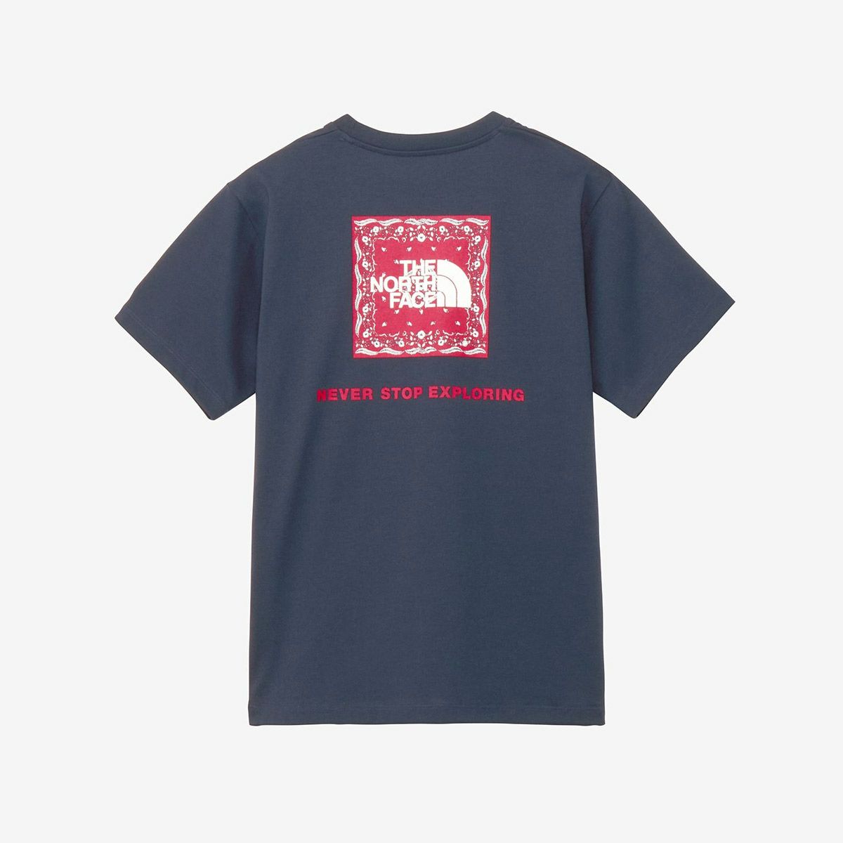 ザ・ノース・フェイスTHENORTHFACEアウトドアカジュアルウェア半袖TシャツショートスリーブバンダナスクエアロゴティーS/SBANDANASQUARELOGOTEENTW32446-UNレディース女性25SS春夏