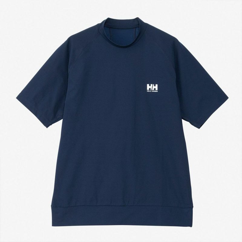 ヘリーハンセンHELLYHANSENアウトドアカジュアルラッシュガードUVカットショートスリーブラッシュガードティーS/SRASHGUARDTEEHH82408-ONメンズレディースユニセックス25SS春夏