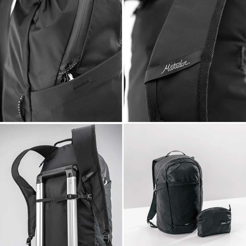 マタドールMatadorアウトドアカジュアル鞄バッグリュックサックバックパックデイパックリフラクションパッカブルバックパックブラック20370059001000メンズレディースユニセックス25SP春夏