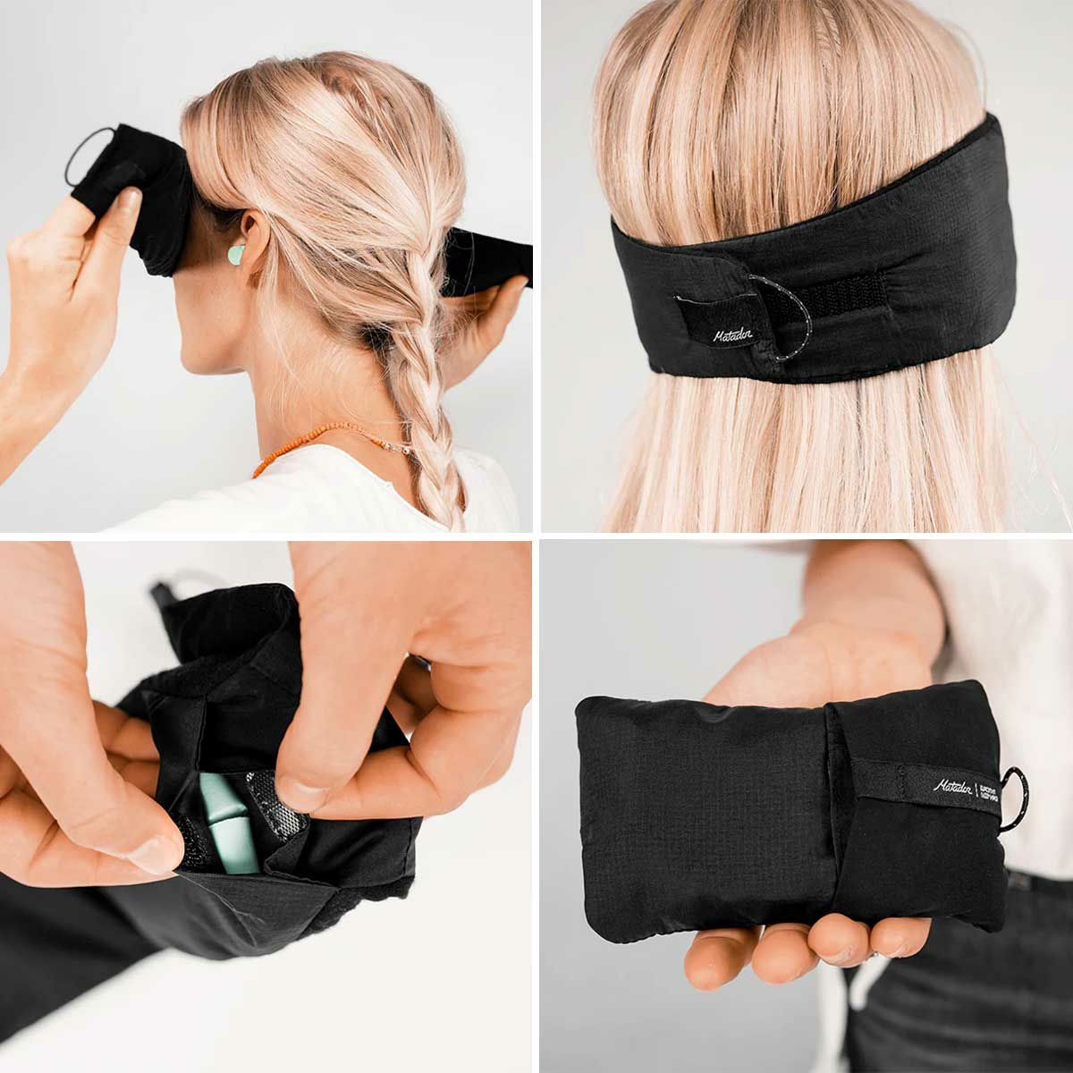 マタドールMatadorアウトドアカジュアルアクセサリースリープマスク＋イヤープラグスブラック20370069001000メンズレディースユニセックス25SP春夏