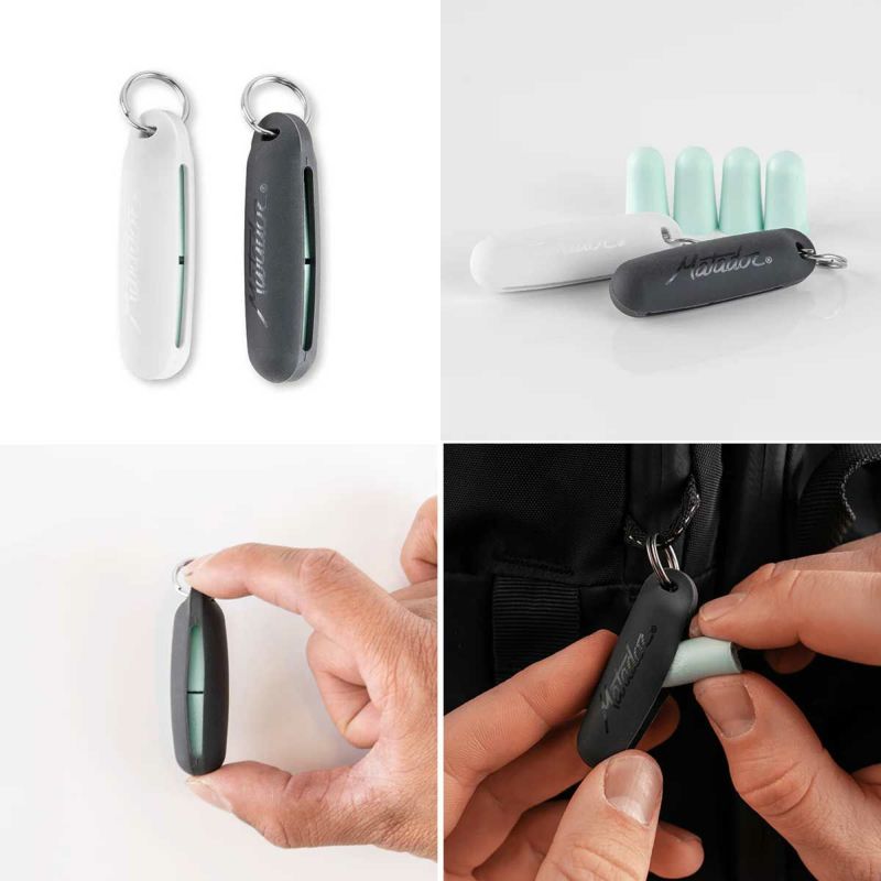 マタドールMatadorアウトドアカジュアルアクセサリートラベルイヤープラグスブラック/ホワイト20370071063000メンズレディースユニセックス25SP春夏