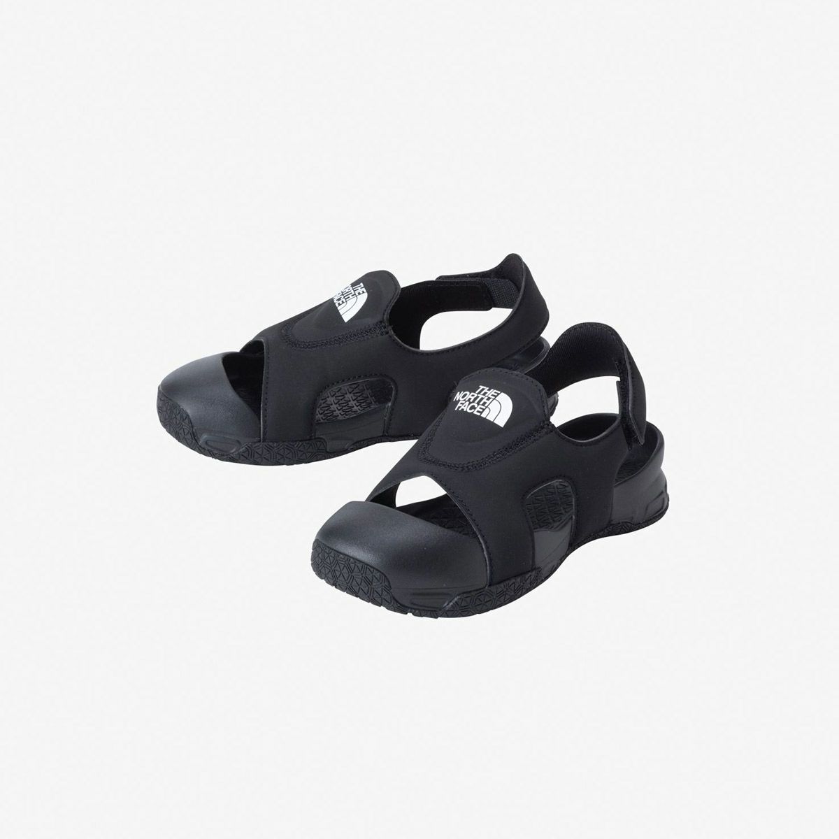 ザ・ノース・フェイスTHENORTHFACEアウトドアカジュアルスポーツサンダル靴キッズストレイタムシェルKSTRATUMSHELLNFJ52450-KKジュニアキッズ子ども男の子女の子25SS春夏