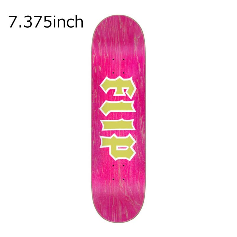 フリップFLIPスケボースケートボードデッキ板LTDCANCELEDGREENLOGO7.37531090004ジュニアキッズ子ども男の子女の子