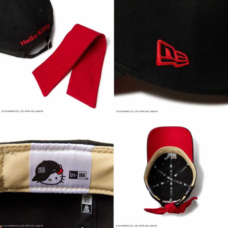 59FIFTY HELLO KITTY キャップ ブラック | ニューエラオンライン