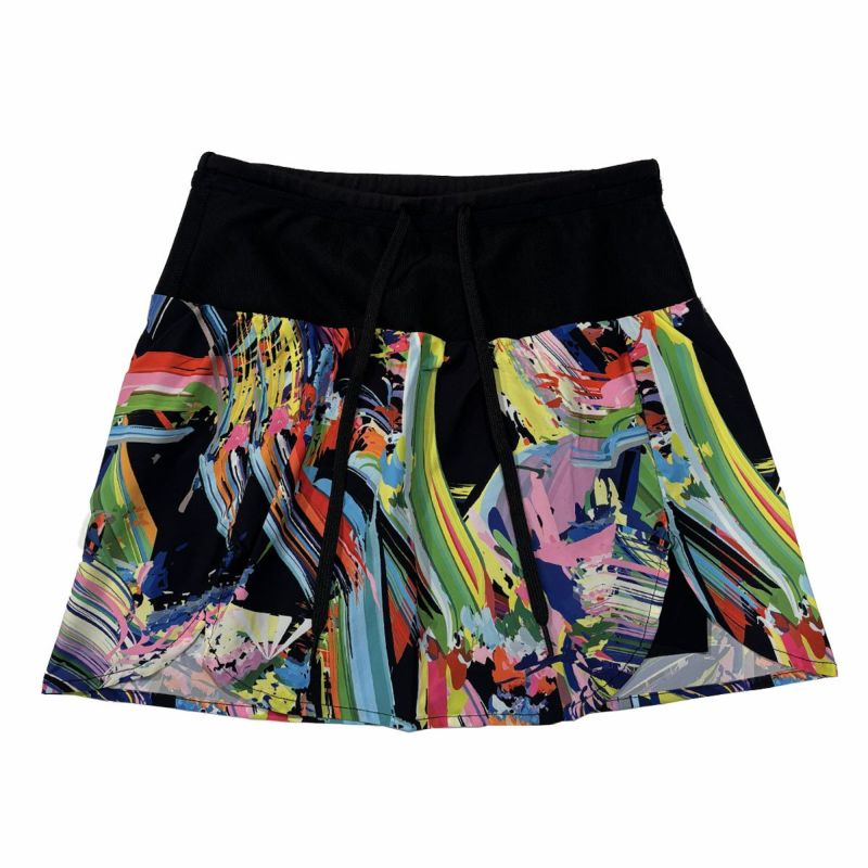 ジンガーJINGERランニングウェアボトムスショートハーフパンツ短パンマルチポケット付きランニングスカートJF-2058-BLKレディース女性25SP春夏