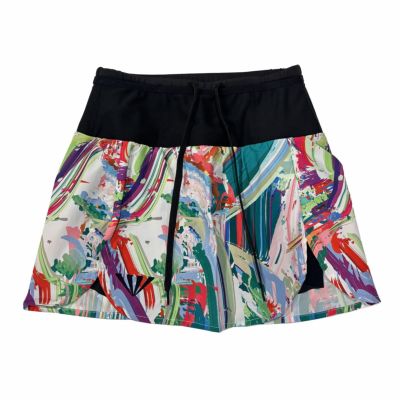 ジンガーJINGERランニングウェアボトムスショートハーフパンツ短パンマルチポケット付きランニングスカートJF-2058-WHTレディース女性25SP春夏