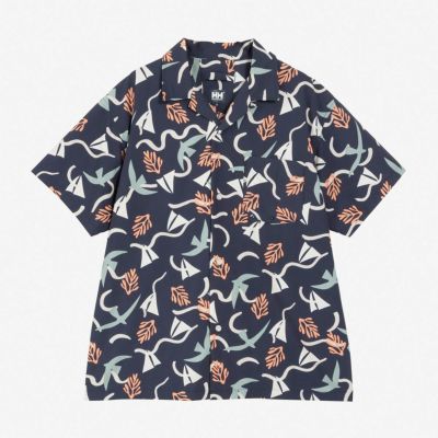 ヘリーハンセンHELLYHANSENアウトドアカジュアルウェア半袖シャツショートスリーブバスクシャツS/SBASKSHIRTSHH42541-N3メンズレディースユニセックス25SS春夏