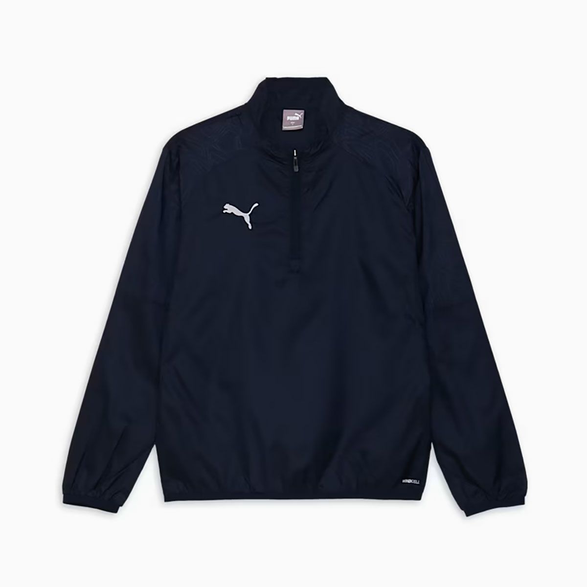 プーマPUMAジムフィットネスヨガウェア長袖チームファイナルピステ長袖ハーフジップトップ659123-03メンズ男性25SP春夏