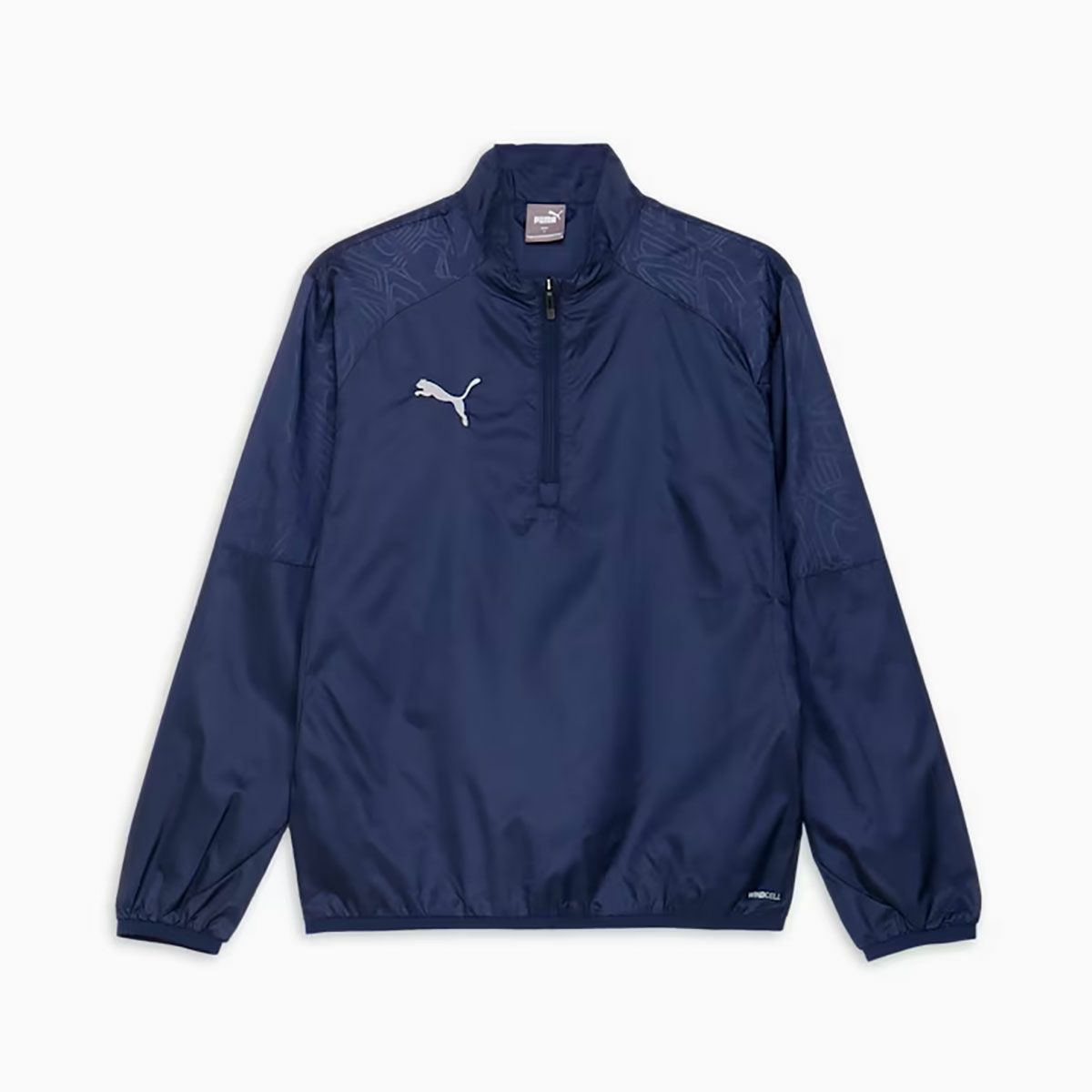 プーマPUMAジムフィットネスヨガウェア長袖チームファイナルピステ長袖ハーフジップトップ659123-06メンズ男性25SP春夏