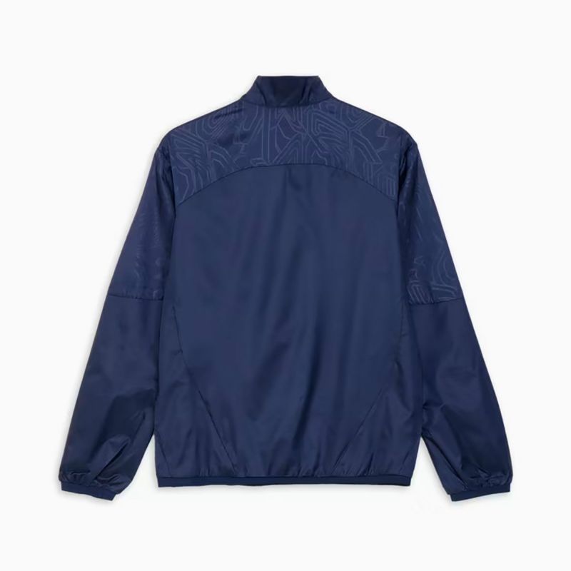 プーマPUMAジムフィットネスヨガウェア長袖チームファイナルピステ長袖ハーフジップトップ659123-06メンズ男性25SP春夏