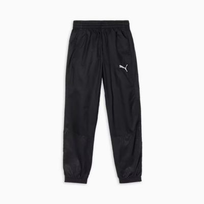 プーマPUMAジムフィットネスヨガウェアボトムスロングパンツ長ズボンチームファイナルピステパンツ659124-03メンズ男性25SP春夏