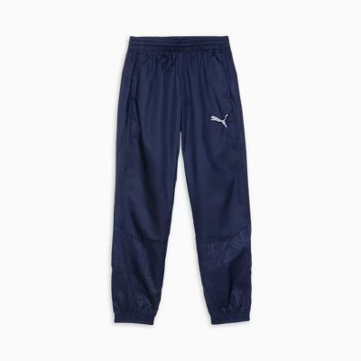 プーマPUMAジムフィットネスヨガウェアボトムスロングパンツ長ズボンチームファイナルピステパンツ659124-06メンズ男性25SP春夏