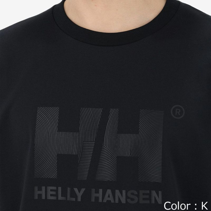 ヘリーハンセンHELLYHANSENアウトドアカジュアルウェア半袖TシャツショートスリーブHHウェーブロゴティーS/SHHWAVELOGOTEEHH62505-CWメンズレディースユニセックス25SS春夏