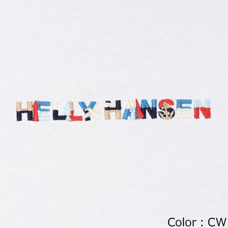 ヘリーハンセンHELLYHANSENアウトドアカジュアルウェア半袖TシャツショートスリーブエンブロイダリーロゴティーS/SEMBROIDERYLOGOTEEHH62506-CWメンズレディースユニセックス25SS春夏